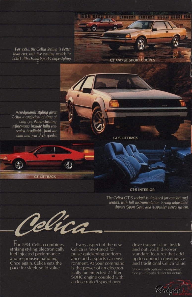 1984 Toyota Full-Lineup Brochure Page 13